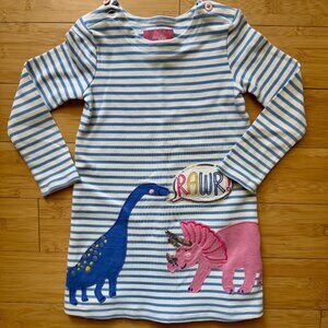 EUC Joules "Rawr" Long Sleeve Tunic - 4y